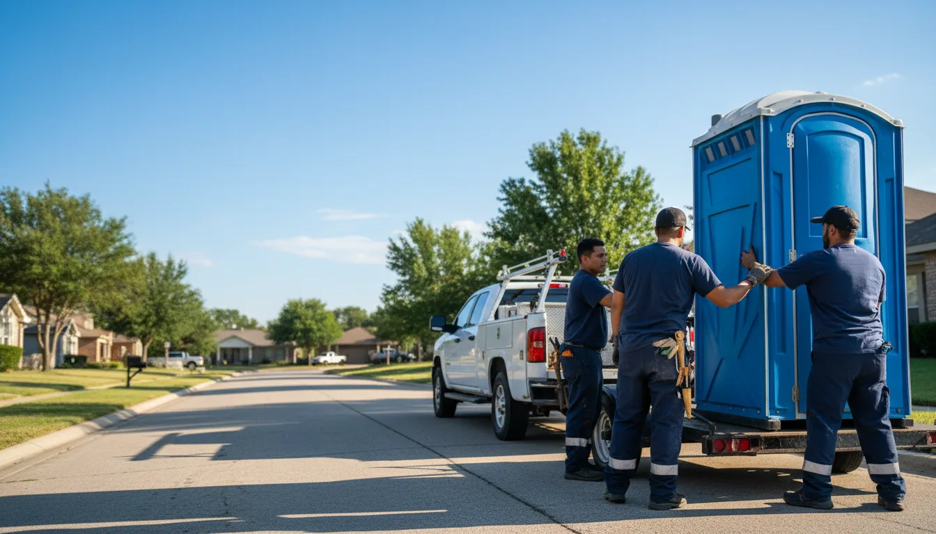 Portable Toilet Rental in Andover, IA near me